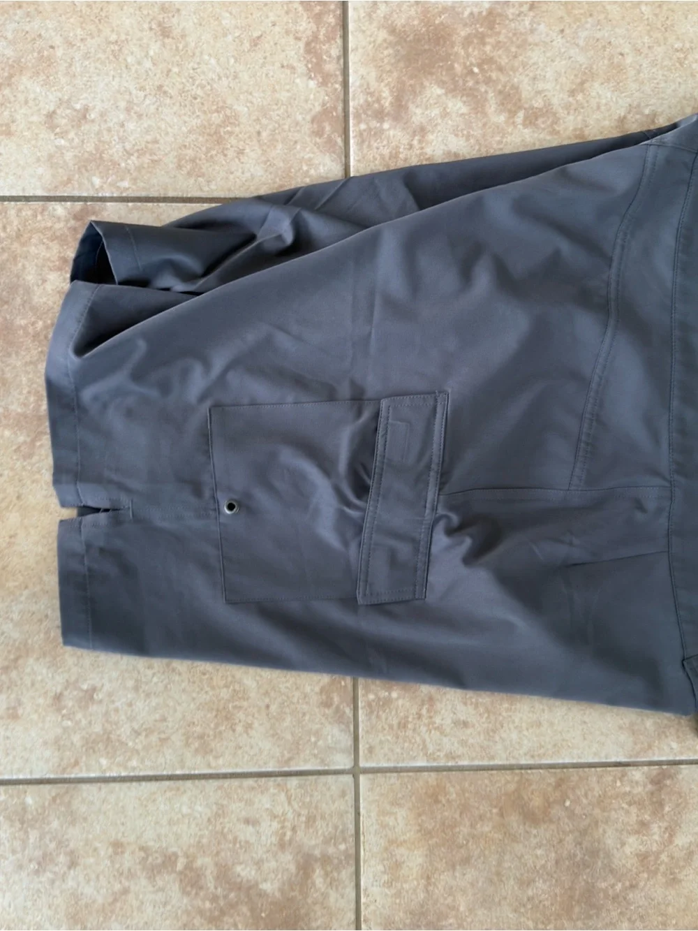 Men's Gray Utility Shorts